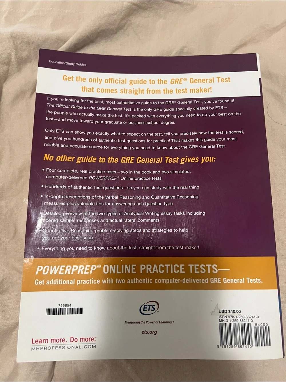 ETS Official Guide to the GRE General Test- 3rd Edition
